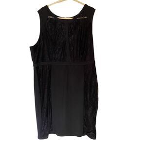 Black Torrid Sleeveless Knee Length Dress